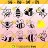 bees svg bundle bumblebee svg honey bee svg bee svg bee clipart cut files for cricut silhouette INSTANT DOWNLOAD Design 2