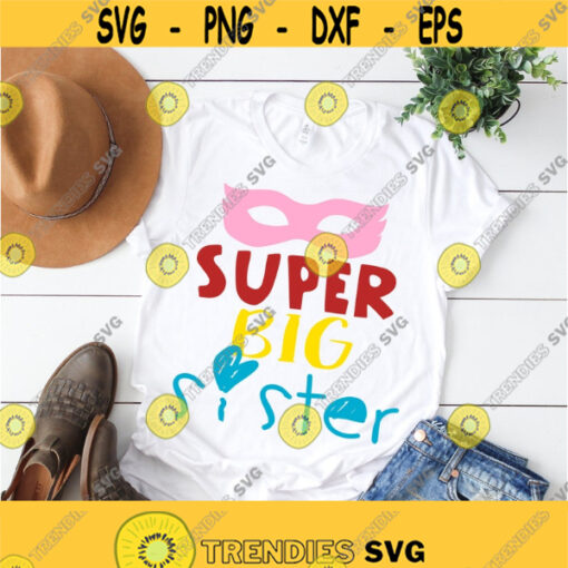 big sister svg girl superhero svg superhero svg birthday girl svg birthday svg presschool svg iron on clipart SVG DXF eps png Design 341