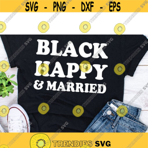 black happy and married shirtDesign 53 .jpg