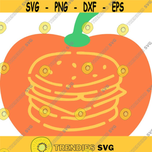 bobs burger themed burger pumpkin jack o lantern halloween themed svg png eps dxf cut file and print Design 123