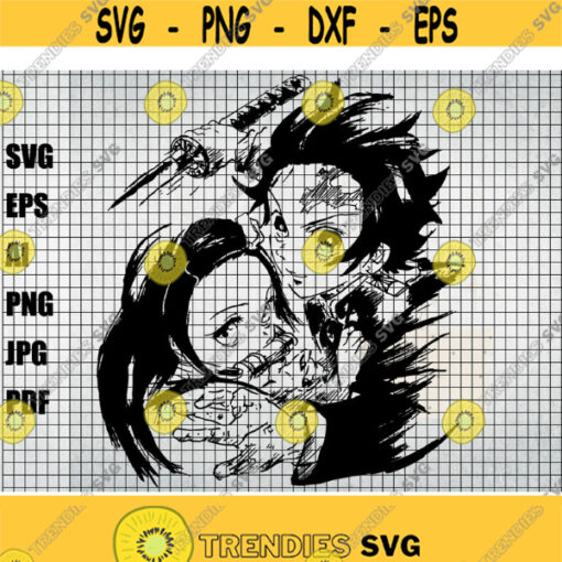 boku no hero svg manga svg anime svgsvg for cricutcut files silhouette Cricut instant download files digital Layered SVG Design 156