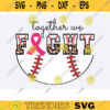 cancer half leopard cancer fight svg leopard baseball sport cancer svg png wear pink svg together we fight Breast Cancer awareness Svg copy