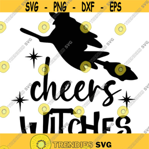 cheers witches funny halloween themed svg png eps digital cut file Design 105