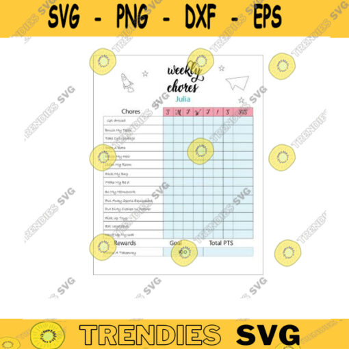 chore chart for kids kids chore chart routine chart editable chore chart Printable Chore Chart Kids Responsibility Chart kids planner Design 555 copy