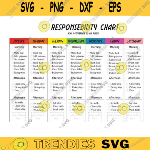 chore chart for kids kids chore chart routine chart editable chore chart Printable Chore Chart Kids Responsibility Chart kids planner copy