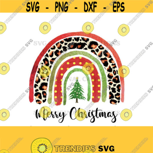 christmas boho rainbow Christmas Sublimation Christmas PNG Print Sublimation PNG Christmas sublimation designs Merry christmas Design 747