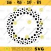 circle Graphics svg frames svg Circular Dotted svg black and white png digital file 245