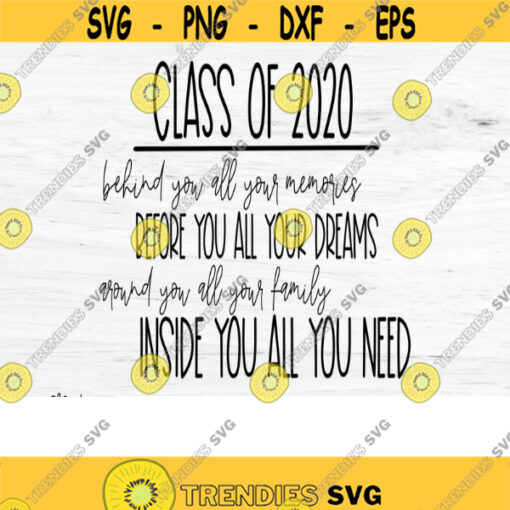 class of 2020 svg personalised graduation gift svg family graduation svg graduation card svg svg files for cricut dxf files