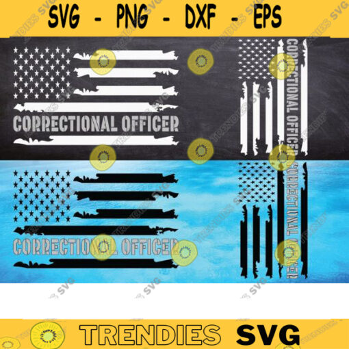 correctional officer flag svg correctional officer svg American flag correctional officer svg Thin Silver Line Flag svg Correctional svg Design 481 copy