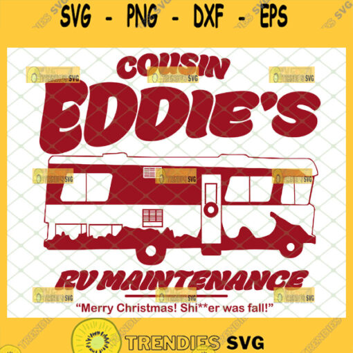 cousin eddie svg rv maintenance national lampoons christmas vacation