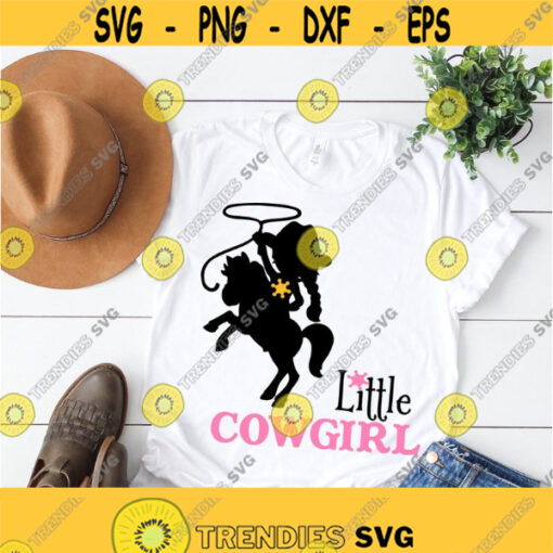 cow girl svg little girl svg rodeo svg western svg horse svg birthday girl svg big sister svg iron on clipart SVG DXF eps png Design 203