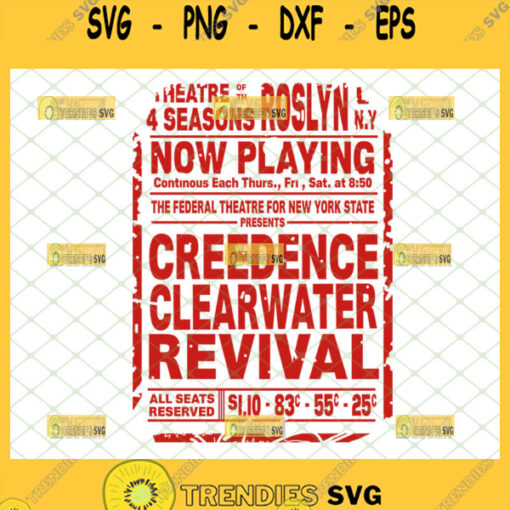 creedence clearwater revival svg ccr rock band shirt ideas