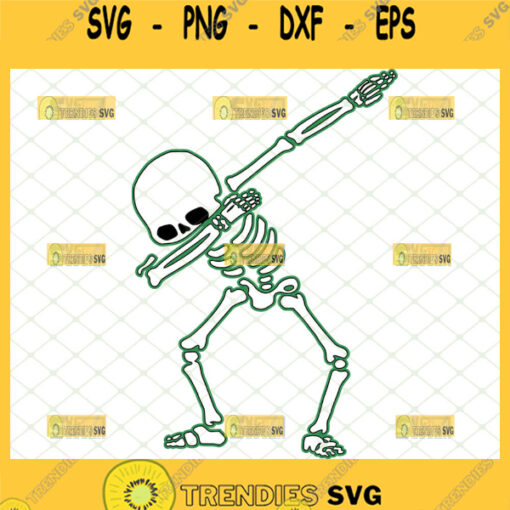 dabbing skeleton svg art skull svg diy halloween skeleton gift ideas 1