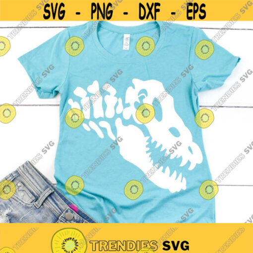 dinosaur svg skeleton dinosaur svg Jurassic svg dino svg T Rex svg bone svg Dinosaur clipart Dinosaur silhouette SVG DXf eps png Design 222