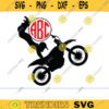 dirt bike svg dirt bike monogram split frame name svg motocross moto svg monogram svg motorcycle svg motorbike svg Design 1224 copy