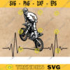 dirt bike svg motocross svg ekg dirtbike svg heartbeat dirtbike biker svg motocross svg motorcycle svg dirtbike svg file motorbike copy