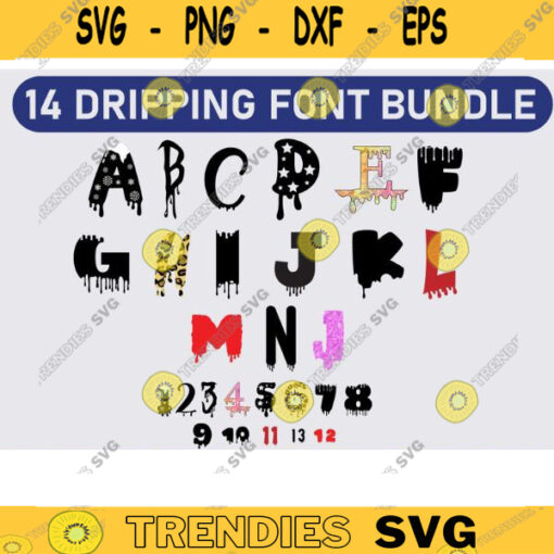 dripping font svg dripping svg dripping letters alphabet svg png drip svg monogram font svg alphabet svg Dripping Alphabet BLOD FONT copy