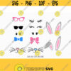 easter Bunny kit Svg Easter Svg Easter Bunny Svg Easter cut Files Cricut svg jpg png dxf Silhouette cameo Design 273