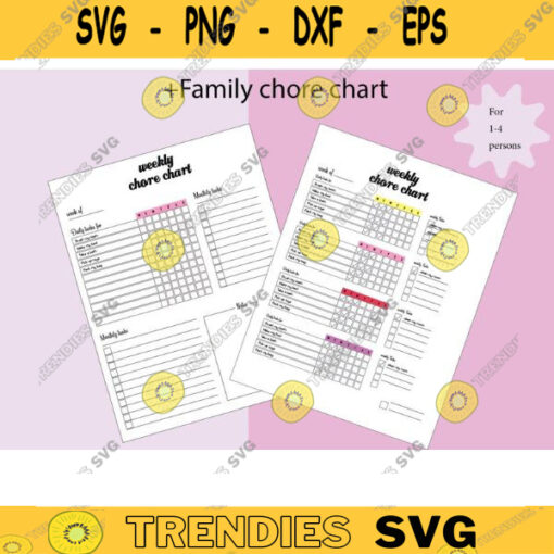 family chore chart for kids kids chore chart editable chore chart Printable Chore Chart Kids Responsibility Chart kids planner copy