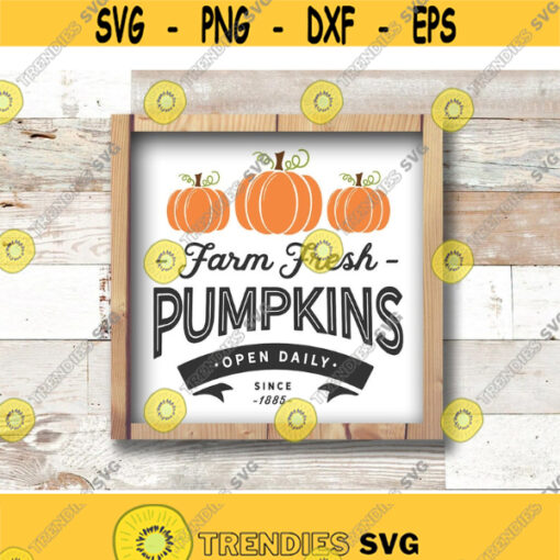 farm fresh pumpkins svg fall svg fall sign svg pumpkin sign svg throw pillow svg file farm truck svg fall pumpkin sign printable Design 372