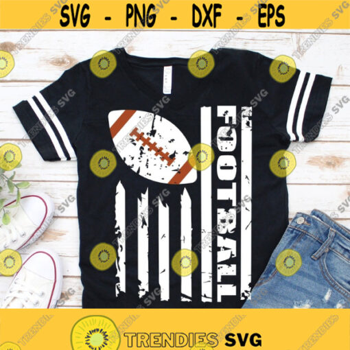 flag Football svg Football svg Football mom svg 4th of july svg School Spirit svg Cheer svg iron on shirt SVG DXF eps png Design 536