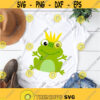 frog svg prince svg Prince Charming svg frog prince svg frog clipart birthday boy svg iron on clipart SVG DXF eps png Design 290