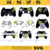 gamer controller split monogram name fram SVG gamer svg video game svg gamer controller svg gamer shirt svg Game Player svg monogram Design 651 copy