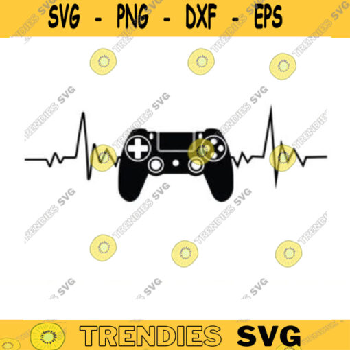 gamer heartbeat SVG gamer svg video game svg gameer controller heartbeat ekg svg gamer shirt svg Funny Gaming Quotes Game Player svg copy