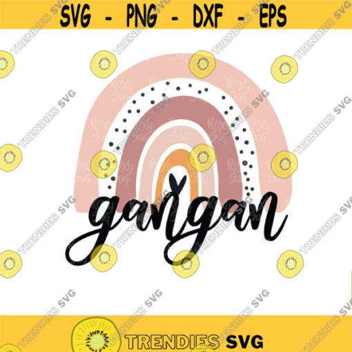 gangan svg rainbow svg rainbow png rainbow clipart Sublimation designs download SVG files for Cricut PNG files