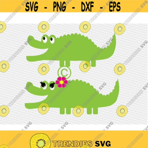 gat svg Alligator svg gat girl svg boy monogram svg Crocodile svg zoo svg Safari svg iron on clipart shirt SVG DXF eps png pdf Design 183