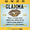 glamma svg noun definition leopard lips glamorous grandma gifts