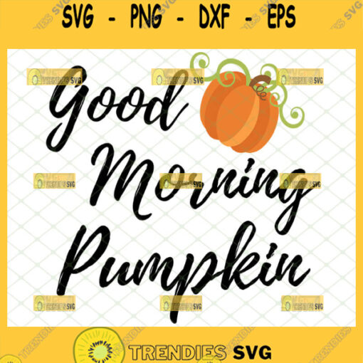 good morning pumpkin svg autumn coffee mug ideas