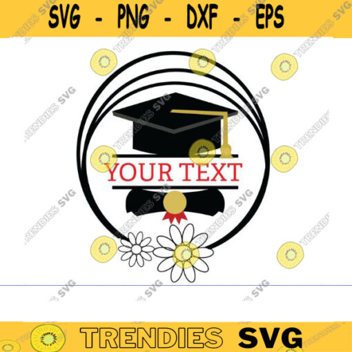 graduation cap svg monogram svg split name frame svg graduation svg graduation hat svg graduate svg class of 2021 svg2021 graduation Design 1136 copy