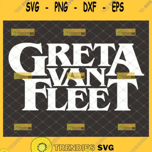 greta van fleet svg rock band logo hard rock gifts
