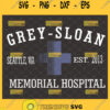 grey sloan memorial hospital svg greys anatomy tv show gifts