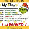 grinch themed schedule png svg dxf files christmas Design 6