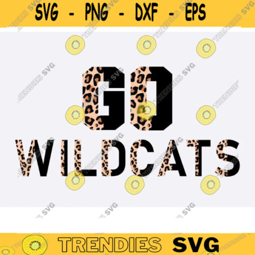 half leopard Go Wildcats svg png football svg png Volleyball SVG png team svg png Go Wildcats Leopard svg leopard football svg png fan Design 1542 copy