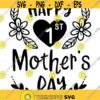 happy first mothers day svg png digital cut file mothers day themed Design 91