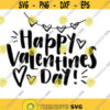 happy valentines day sign digital cut file png and svg Design 8