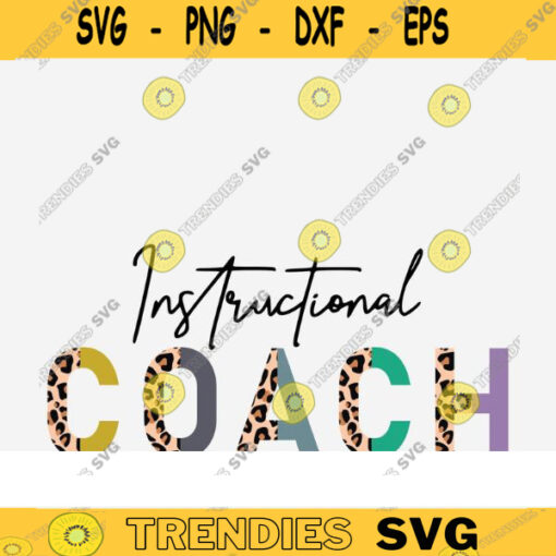 instructional coach png back to school png half leopard instructional coach png Boho Coach PNG instructional oach sublimation first day Design 1152 copy