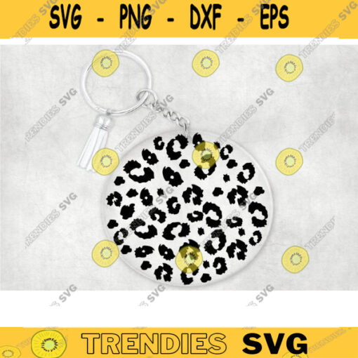 keychain svg Keychain leopard print SVG Key Ring Pattern Key Ring svg Round Pattern svg keyring svg cheetah print svg leopard print copy