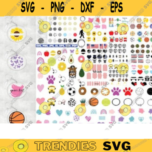 keychain svg bundle Keychain Pattern SVG Key Ring Pattern Key Ring svg Round Pattern svg Circle Patterns Svg brush stroke svg pattern Design 85 copy