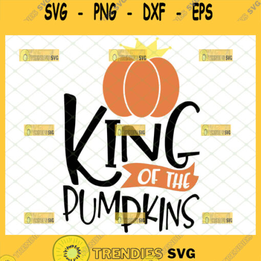 king of the pumpkins svg boy pumpkin svg