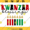 kwanzaa winter time digital cut png and svg files Design 4