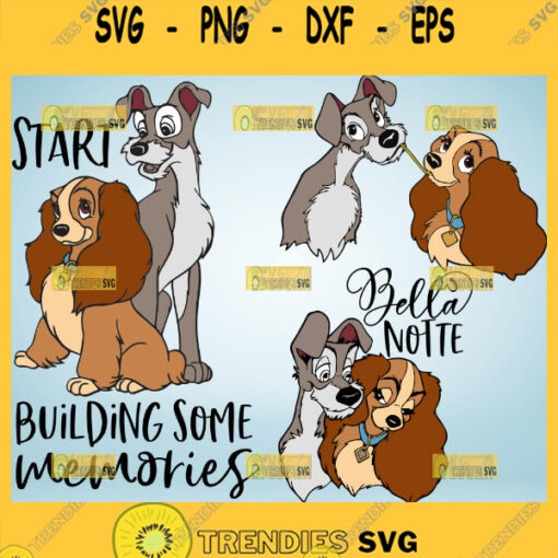 lady and the tramp svg