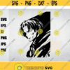 levi svg attack on titan svg manga svg anime svgsvg for cricutcut files silhouette Cricut instant download files digital Layered SVG Design 85