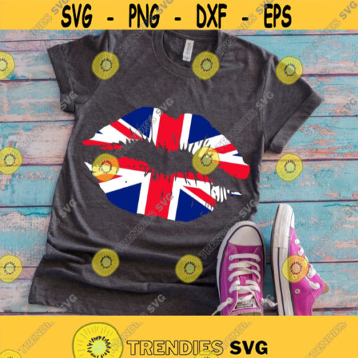 lip svg british flag svg england svg flag svg uk svg United kingdom svg Union jack svg iron on clipart SVG DXF eps png Design 294