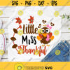 little miss svg thankful svg thanksgiving svg turkey svg fall svg autumn svggrate ful svg iron on clipart SVG DXF eps png Design 518