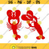 lobster heart beach Cuttable Design Pack SVG PNG DXF eps Designs Cameo File Silhouette Design 561