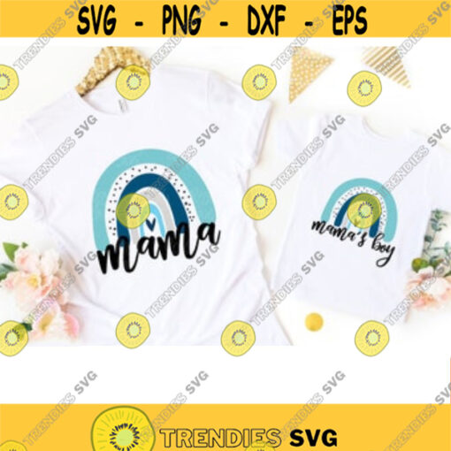 mama svg Mama svg Mama and Mamas boy Mommy and me svg Mamas boy Mama clipart Sublimation designs download SVG files for Cricut
